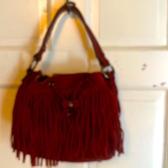 Patricia Nash Bags Patricia Nash Red Fringe Handbag Poshmark